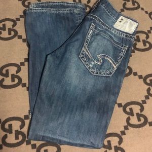 Silver Bootcut Jeans